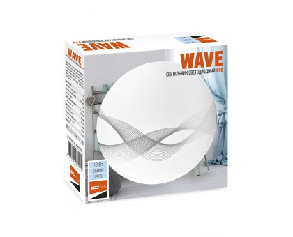 Декоративный светодиодный (LED) светильник Jazzway PPB WAVE 12w 6500K IP20 215х50 мм (5024922)