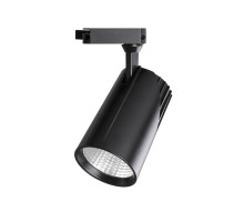 Трековый однофазный светодиодный (LED) светильник Jazzway PTR 1732 32w 4000K 24° BL IP40 32Вт 86х136х195 мм (5026162) Чёрный