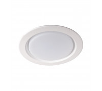 Круглый встраиваемый (LED) светильник Downlight 180х34 Jazzway PLED DL5 18w 4000K WH IP40 (5026469) Белый