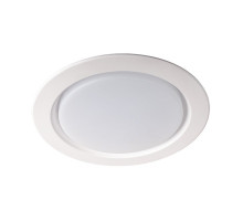 Круглый встраиваемый (LED) светильник Downlight 215х37 Jazzway PLED DL5 24w 4000K WH IP40 (5026506) Белый