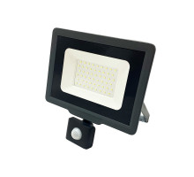 Светодиодный (LED) прожектор Jazzway PFL-C3 SENSOR 20w 6500K IP65 20 Вт Дневной белый свет с датчиком движения (5026926)