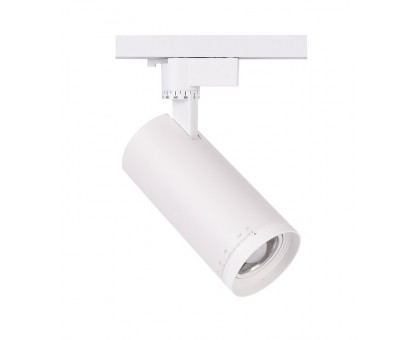 Трековый однофазный светодиодный (LED) светильник Jazzway PTR 0728 ZOOM 28w 4000K 15-60° WH IP40 28Вт 80х170х130 мм (5030558) Белый