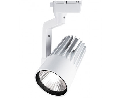 Трековый однофазный светодиодный (LED) светильник Jazzway PTR 0130-2 30w 3000K 24° WH IP40 30Вт 80х122х220 мм (5035218) Белый