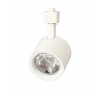 Трековый однофазный светодиодный (LED) светильник Jazzway PTR 0510 10w 3000K 24° WH IP40 10Вт 92,5х76х152 мм (5035416) Белый