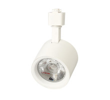 Трековый однофазный светодиодный (LED) светильник Jazzway PTR 0510 10w 3000K 24° WH IP40 10Вт 92,5х76х152 мм (5035416) Белый