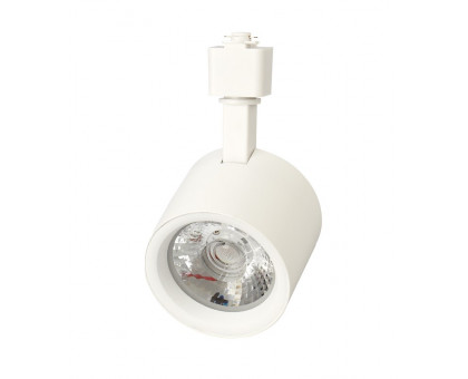 Трековый однофазный светодиодный (LED) светильник Jazzway PTR 0510 10w 3000K 24° WH IP40 10Вт 92,5х76х152 мм (5035416) Белый