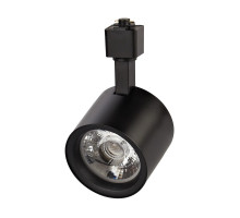 Трековый однофазный светодиодный (LED) светильник Jazzway PTR 0510 10w 4000K 24° BL IP40 10Вт 92,5х76х152 мм (5035430) Чёрный