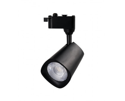 Трековый однофазный светодиодный (LED) светильник Jazzway PTR 1615 15w 3000K 24° BL IP40 15Вт 77х185 мм (5035478) Чёрный