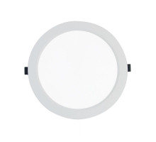 Круглый встраиваемый (LED) светильник Downlight 175х26 Jazzway PLED DL6 15w 6500K WH IP40 (5036352) Белый