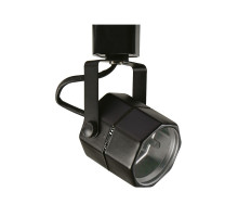 Трековый однофазный светильник под лампу MR16 с цоколем GU10 Jazzway PTR 25 GU10 BL 230V IP20 60х95х140 мм (5037939) Черный