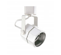 Трековый однофазный светильник под лампу MR16 с цоколем GU10 Jazzway PTR 25 GU10 WH 230V IP20 60х95х140 мм (5037953) Белый