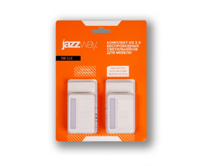 Беспроводной светодиодный (LED) светильник Jazzway TS9-2xL6 6,5х4,3х1,9 мм (5038127) с магнитным датчиком открытия