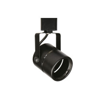 Трековый однофазный светильник под лампу MR16 с цоколем GU5.3 Jazzway PTR 27 GU5.3 BL 230V IP20 60х95х140 мм (5039148) Черный
