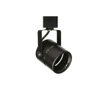 Трековый однофазный светильник под лампу MR16 с цоколем GU5.3 Jazzway PTR 27 GU5.3 BL 230V IP20 60х95х140 мм (5039148) Черный