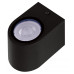Накладной фасадный светильник под лампу с цоколем GU10 Jazzway PDL-R 72080 GU10-1 BL 230V IP65 (5039896) Черный