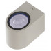 Накладной фасадный светильник под лампу с цоколем GU10 Jazzway PDL-R 72080 GU10-1 GR 230V IP65 (5039933) Серый