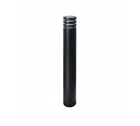 Светильник-столбик под лампу Е27 Jazzway PGB 04-800 E27 230V BL IP44 (5040779) Черный
