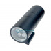 Накладной фасадный светодиодный (LED) светильник Jazzway PWL26090/30D 2x5w 6500K BL IP65 (1018618B) черный