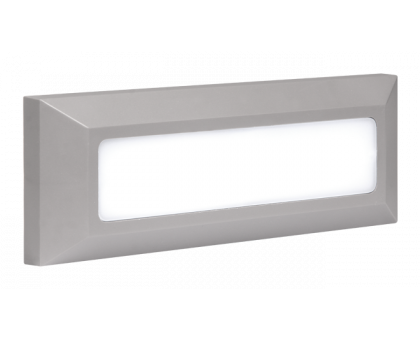 Накладной светодиодный (LED) светильник для ступеней Jazzway PST/W S230080 5W 4000K GREY IP65 (5005617) Серый