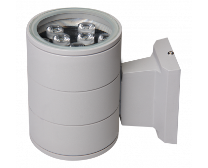 Накладной фасадный светодиодный (LED) светильник Jazzway PWL-200110/30D 1x9w 6500K GR IP65 (2857989) Серый