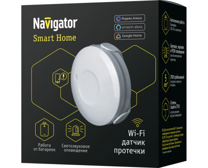 Умный датчик протечки воды NSH-SNR-W01-WiFi