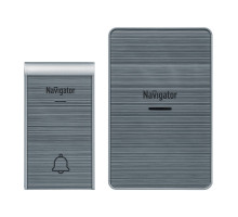 Беспроводной дверной звонок Navigator NDB-D-DC06-1V1-S (80510) на батарейках