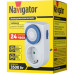 Аналоговый розеточный таймер Navigator NTR-A-S01-WH IP20 (61557) 24 часа (суточный)