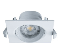 Поворотный Квадратный встраиваемый (LED) светильник даунлайт 90х90х45 Navigator NDL-PS5-7W-840-WH 7Вт 4000К IP20 (61021) Белый