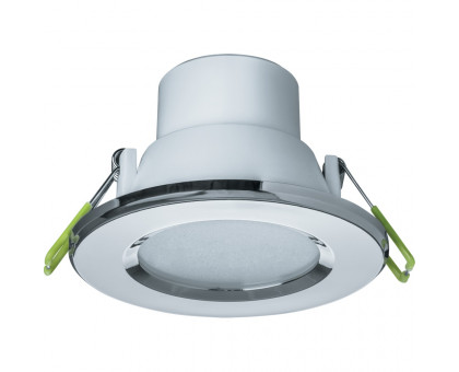 Круглый встраиваемый (LED) светильник даунлайт 83х58 Navigator NDL-P2-5W-830-CH-LED 5Вт 3000К IP44 (71366) Хром